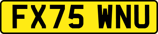 FX75WNU