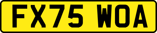FX75WOA