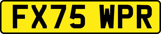 FX75WPR