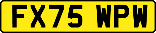 FX75WPW