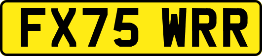 FX75WRR