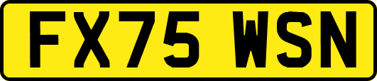 FX75WSN