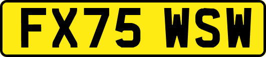FX75WSW