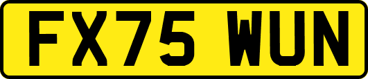 FX75WUN
