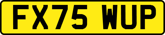 FX75WUP