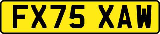 FX75XAW