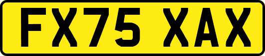FX75XAX