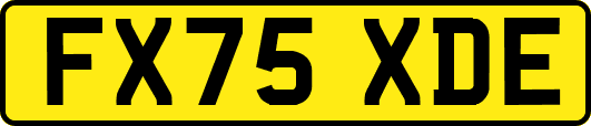 FX75XDE