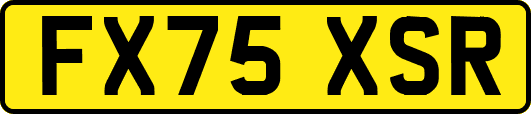 FX75XSR