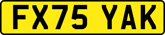 FX75YAK