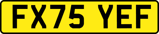 FX75YEF