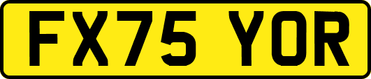 FX75YOR