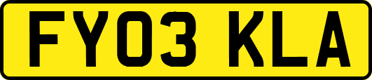 FY03KLA