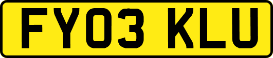 FY03KLU