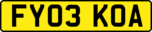 FY03KOA