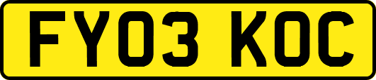 FY03KOC