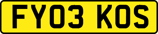 FY03KOS