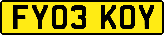 FY03KOY