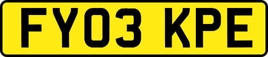FY03KPE