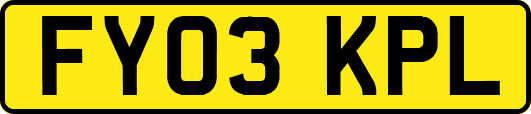 FY03KPL