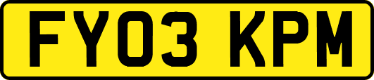 FY03KPM