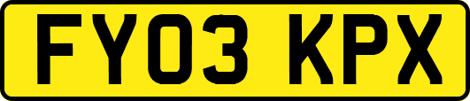 FY03KPX