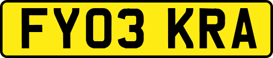 FY03KRA