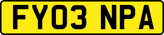 FY03NPA
