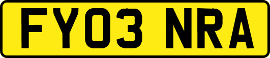 FY03NRA