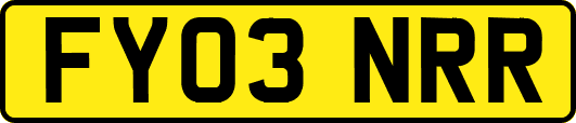 FY03NRR