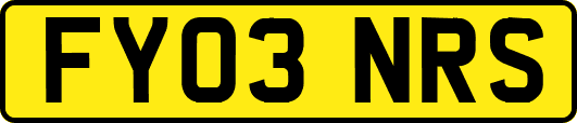 FY03NRS