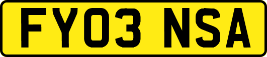 FY03NSA