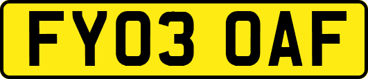 FY03OAF