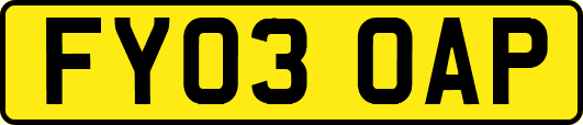 FY03OAP