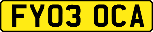 FY03OCA
