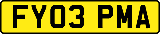 FY03PMA