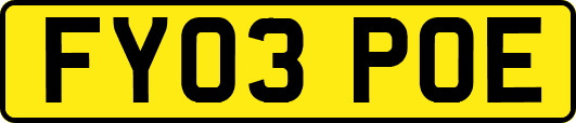 FY03POE