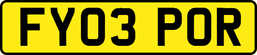 FY03POR