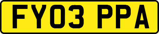 FY03PPA