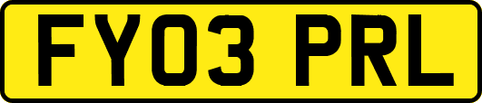 FY03PRL