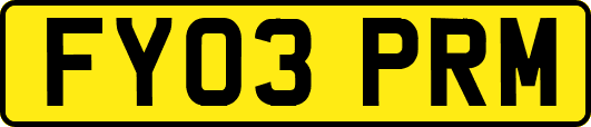 FY03PRM