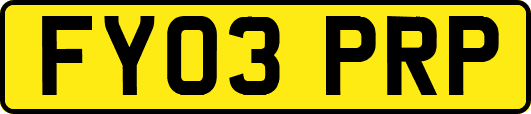 FY03PRP