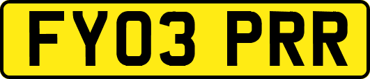 FY03PRR