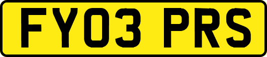 FY03PRS