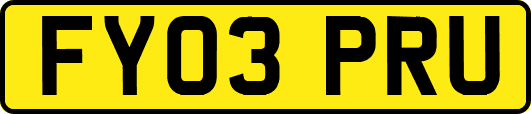 FY03PRU