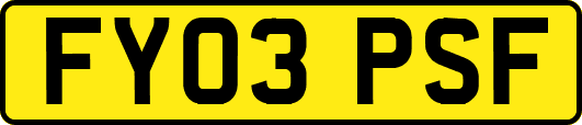 FY03PSF
