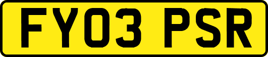 FY03PSR