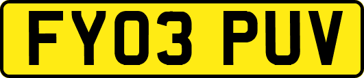 FY03PUV