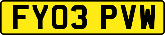 FY03PVW