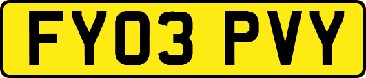 FY03PVY